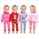 Pyjamas til dukker A1 1