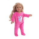 Pyjamas til en dukke med en kanin 4