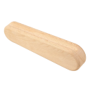 Pyökkipuinen räätälinläppä 24 x 6 x 3,7 cm Kaksipuolinen silitys- ja ompeluapu Painallusalusta tilkkutöille ja kankaille 1