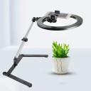 Pyöreä LED-valaisin 26 cm jalustalla 2
