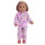 Pyžamo pre bábiky A2 4