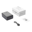 Q12 4G GPS Car Tracker with Alarm Strong Magnet 20000 mAh Battery 10.5 x 6.7 x 4 cm GPS and WiFi Black Vehicle Tracking 3