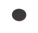 Qi 10 W vezeték nélküli töltő vezeték nélküli töltést támogató telefonokhoz Kerek padló ABS műanyagból és fémből Tápellátás Micro USB-n 2