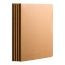 Quaderni B5 a righe 25,8 x 18,5 cm come set di cinque pezzi di dimensioni intermedie tra A5 e A4 per appunti scolastici e registrazioni d'ufficio 3