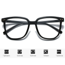 Quadratische Fernbrille aus Kunststoff, Dioptrien -1,00 Blaulichtschutz Klare Gläser Stilvolles Unisex-Design Leichter Rahmen für den Alltag 2