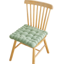 Quadratisches weiches Sitzkissen 38 × 38 × 6 cm 3D strukturiertes Sitzpolster für Stuhl, Hocker und Boden für bequemes Sitzen 4