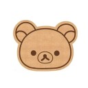 Quadro de cortiça urso 30 × 24 cm Quadro de cortiça decorativo cor natural para afixar notas fotografias quarto infantil 1