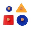 Quebra-cabeças de madeira 4 pcs 4