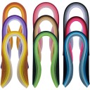 Quillingový papír proužky gradientní sada 900 ks 3 mm x 39 cm barevné odstíny papír pro DIY dekorace a papírové tvoření 2