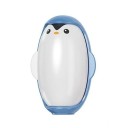 Quitapelusas y pelos de mascotas lavable 10,7 x 7,4 cm Rodillo de mano portátil con forma de pingüino Cómodo de sujetar y usar 6