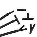 Raccord de tuyau de lave-glace 60 pcs 6