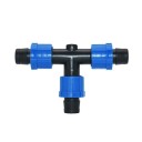 Raccord pour systèmes d'irrigation 25 pcs 4
