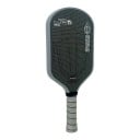Rachetă de pickleball din carbon 41,9 x 19,1 cm Grosime 16 mm Miez din polimer cu structură de fagure Suprafață texturată Neagră cu margine gri 2
