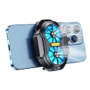 Răcitor pentru Telefon cu Ventilator Dublu 10s Răcire Rapidă Autonomie Baterie 600mAh Duală Încărcare Wireless 3