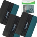 Raclette en plastique avec feutre pour application d'autocollants 3 pcs 1
