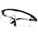 Radbrille gegen Wind und Regen Verstellbare Bügellänge 139–150 mm Kunststoffausführung Breite 150 mm Höhe 55 mm 4