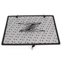 Radiator Guard Aluminium Cover for Kawasaki Motorcycles Black or Silver 2