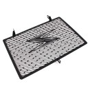 Radiator Guard Aluminium Cover for Kawasaki Motorcycles Black or Silver 5