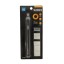 Radiera extensibila in creion electric pentru 2 baterii AAA cu accesorii de rezerva Guma electrica reglabila Creion cu guma subtire si groasa Radiera de diferite grosimi in forma de creion 16,6 x 1,5 cm 4