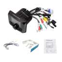 Radio de barco MP5 reproductor MS-54RV Bluetooth FM y AM sintonizador RDS USB AUX pantalla a color IPX5 resistente al agua negro para barco y autocaravana 2