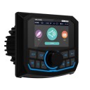 Radio de barco MP5 reproductor MS-54RV Bluetooth sintonizador FM y AM USB AUX salida RCA pantalla a color IPX5 resistente al agua para barco y caravana 2