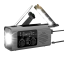 Radio de urgență cu lanternă și Power Bank Radio portabil AM/FM Radio fără fir LED Lanternă Power Bank Radio multifuncțională Impermeabil 13,5 x 5,8 x 6,8 cm 2