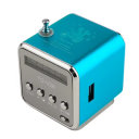 Rádio FM Digital Portátil com Reproduzidor e Ecrã LCD 3W Leitor MP3 Cartão TF USB Mini Rádio Receptor Recarregável 600mAh LED Áudio Slot 32GB 12