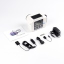 Radiographie dentaire numérique portable avec grand capteur 44,5 × 33 mm, écran tactile, CMOS, 220 V, blanc, pour dentisterie et vétérinaire 2