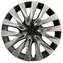 Radkappen 18" Tesla Model 3 Highland Set 4 Stk Kunststoff ABS Mit Mittelkappen Ventilöffnung Felgenabdeckungen 2