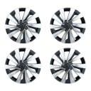Radkappen 19" Tesla Model Y Juniper 2025-2026 Set 4 Stk Kunststoff PC und ABS Ventilöffnung Radabdeckungen für Autos 7