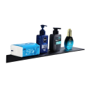 Raft de perete modern pentru baie, 50x12 cm, raft metalic de perete pentru baie, raft de depozitare pentru cosmetice și accesorii, montare 8