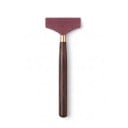 Ragasztó spatula S Szélesség 4,4 cm Hossz 14 cm PP anyagú spatula fából készült nyéllel Bordó Ragasztó és PU bőr bevonásához 1