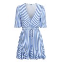 Raidallinen minimekko 6