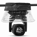Rain Cover for Beam Light with Rotating Head, Base and Display Protection, Transparent with Black Canopy for Outdoor Events 2