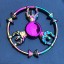 Rainbow fidget spinner metal A2222 9