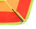 Rainbow flygande drake i triangelform + handtag 5