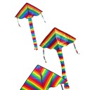Rainbow Triangle Kite + Handle 3