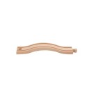 Raised Wooden Track 20 x 4 x 1.2 cm Elevated Track Transition Smooth Connection Expansion of Train Track Stable Piece for Children 1