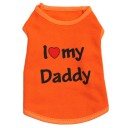 Rakastan äitiäni, rakastan isääni -kissan asu I love my daddy