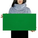 Rakennussettien pohjalevy 51 x 25,5 cm Yhteensopiva Legon ja muiden rakennussettien kanssa Suuri pohja lasten rakentamiseen 6
