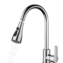 Rallonge de robinet de cuisine pivotante à 360° avec 3 modes de jet d'eau, aérateur avec filtre en plastique, adaptateur universel pour robinet de lavabo 7