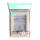 Ramă foto magnetică Polaroid 8,8 x 6,3 cm, ramă mică acrilică pentru carduri foto, ramă foto transparentă mini pentru masă 5