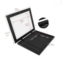 Ramă pentru copii cu deschidere magnetică 21x30 cm Ramă pentru desene și imagini Ramă interschimbabilă din lemn cu acril pentru postere 6