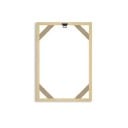 Rame din lemn natural pentru fotografii 25 x 35 cm Rame pentru pânză 30 x 40 cm Rame suspendate pentru fotografii, tablouri DIY, montaj, decorațiuni 1
