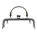 Rame pentru geantă 20 cm Cadru metalic cu mâner Suport pentru geantă Cadru de închidere pentru fabricarea genților Component pentru cusut 5