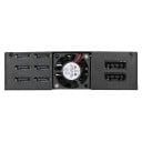 Rámeček na pevné disky Hot-swap 6 Gb/s 6 pozic pro 2,5palcové SATA HDD i SSD Do pozice 5,25 palce 2