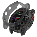 Rámečkové puzdro pre Garmin Fenix 5 a 5 Plus Transparentný TPU kryt tela hodiniek Garmin pre ochranu chytrých športových hodiniek 9