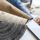 Ramiefiber dækkeservietter 2