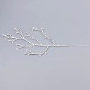 Ramo decorativo bianco 6 pz 1