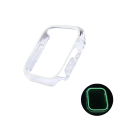 Ramo luminiscente para Apple Watch 45 mm caixa rígida de PC capa de proteção luminosa para iWatch Series 7 8 9 acessório para caixa de relógio 5